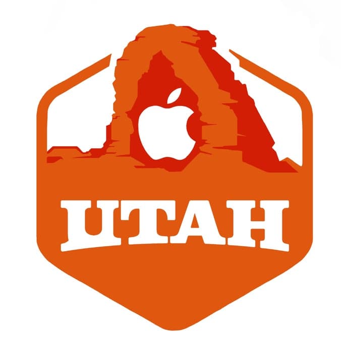 Utah iOS and Mac Developers logo.