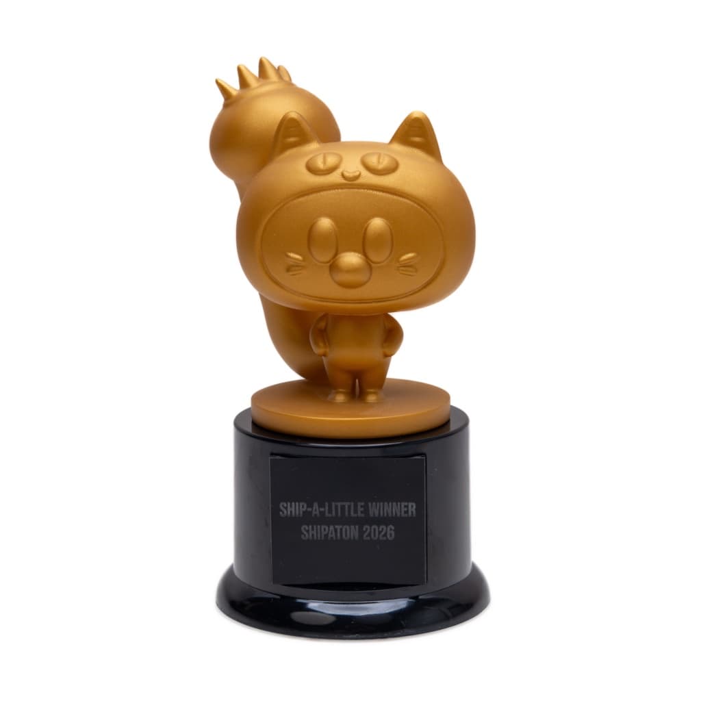 The Ship-a-little Winner Shipaton 2026 trophy.